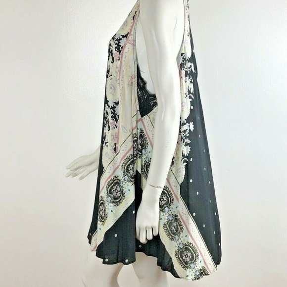 Intimately Free People M Floral Trapeze Dress Mini - Picture 3 of 8